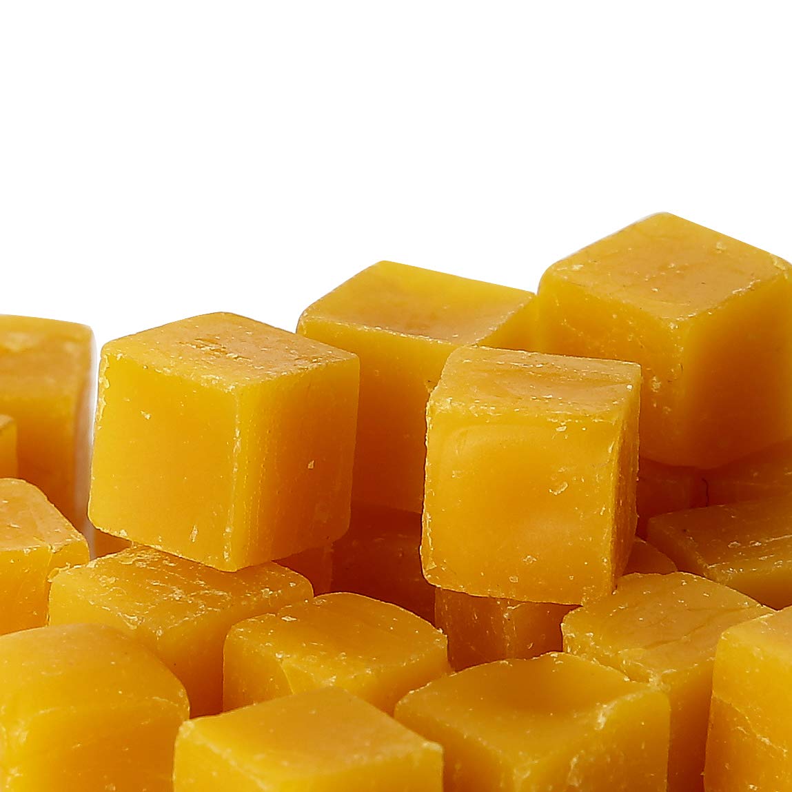 SCOTMEN 100% Natural Raw Beeswax - Cosmetic Grade for DIY Skin Care, Lotion, Candles & Wood Polish - 100g Cube Wax for Handmade Soap, Lip Balm & Home Crafts
