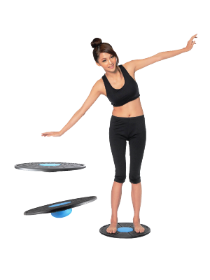 Typhoon 1 Balance Board for Kids & Adults - Wobble Board for Core Strength, Fitness & Yoga - Perfect for Home Gym, Office, and Physical Therapy Exercises