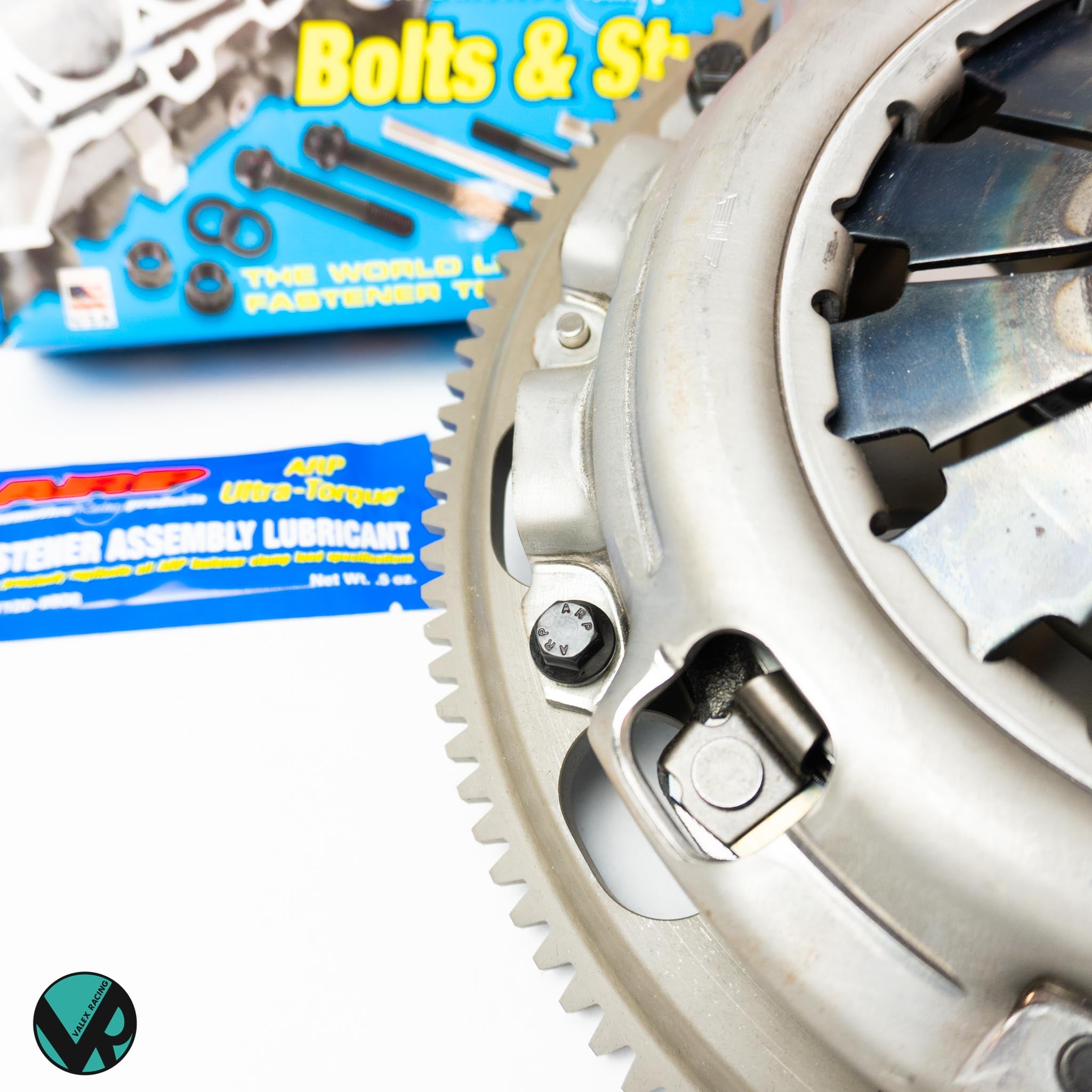 ARP Performance Flywheel Bolt & OEM Pressure Plate Bolt Set for Honda/Acura K Series (K20/K24) - Compatible with RSX, Civic SI, TSX - High-Strength Fasteners for Engine Performance Upgrades & Transmission Repairs