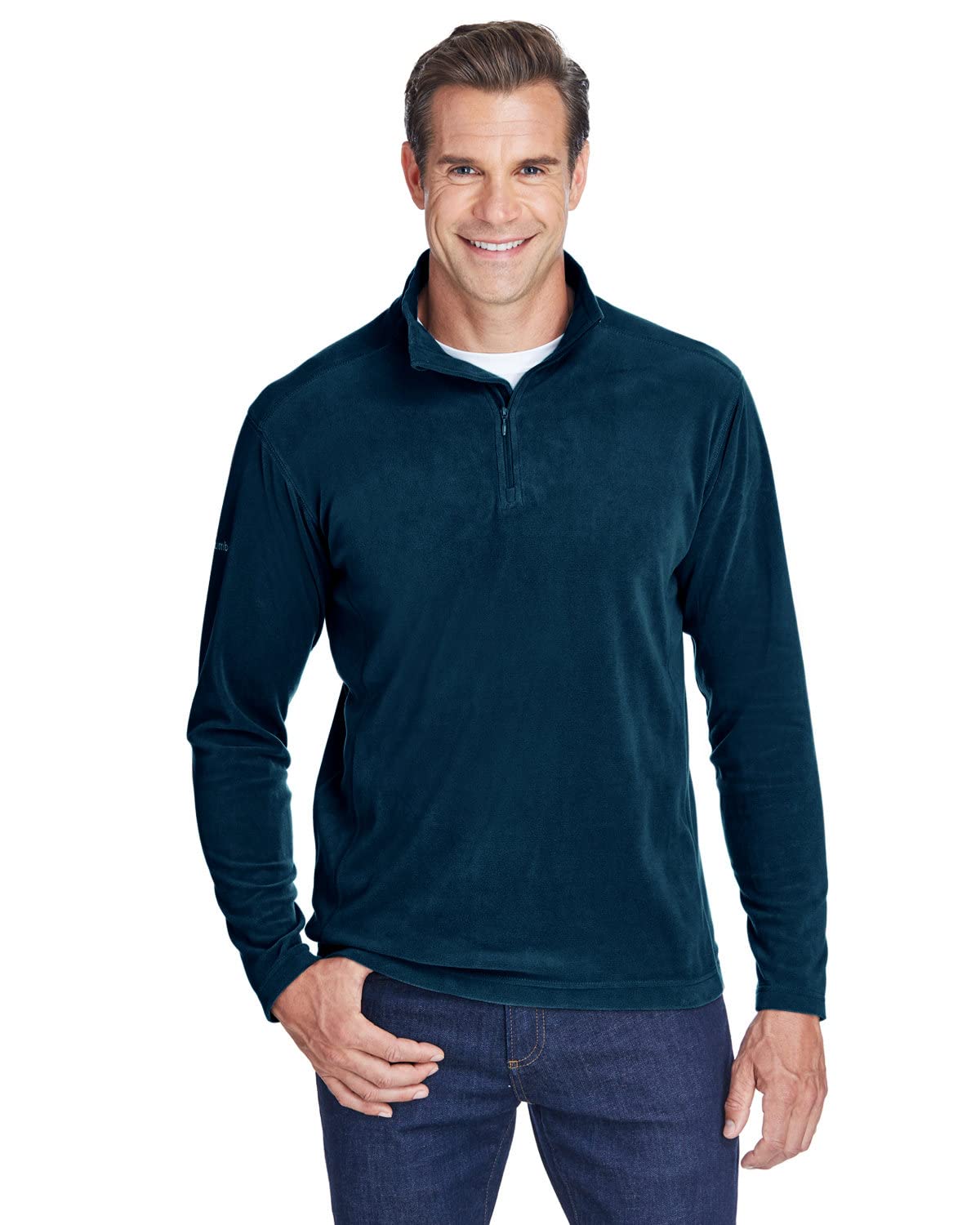 Columbia Men's Mountain Side Fleece Jacket - Warm & Lightweight Outdoor Jacket for Hiking, Camping & Winter Activities | Water-Resistant & Breathable