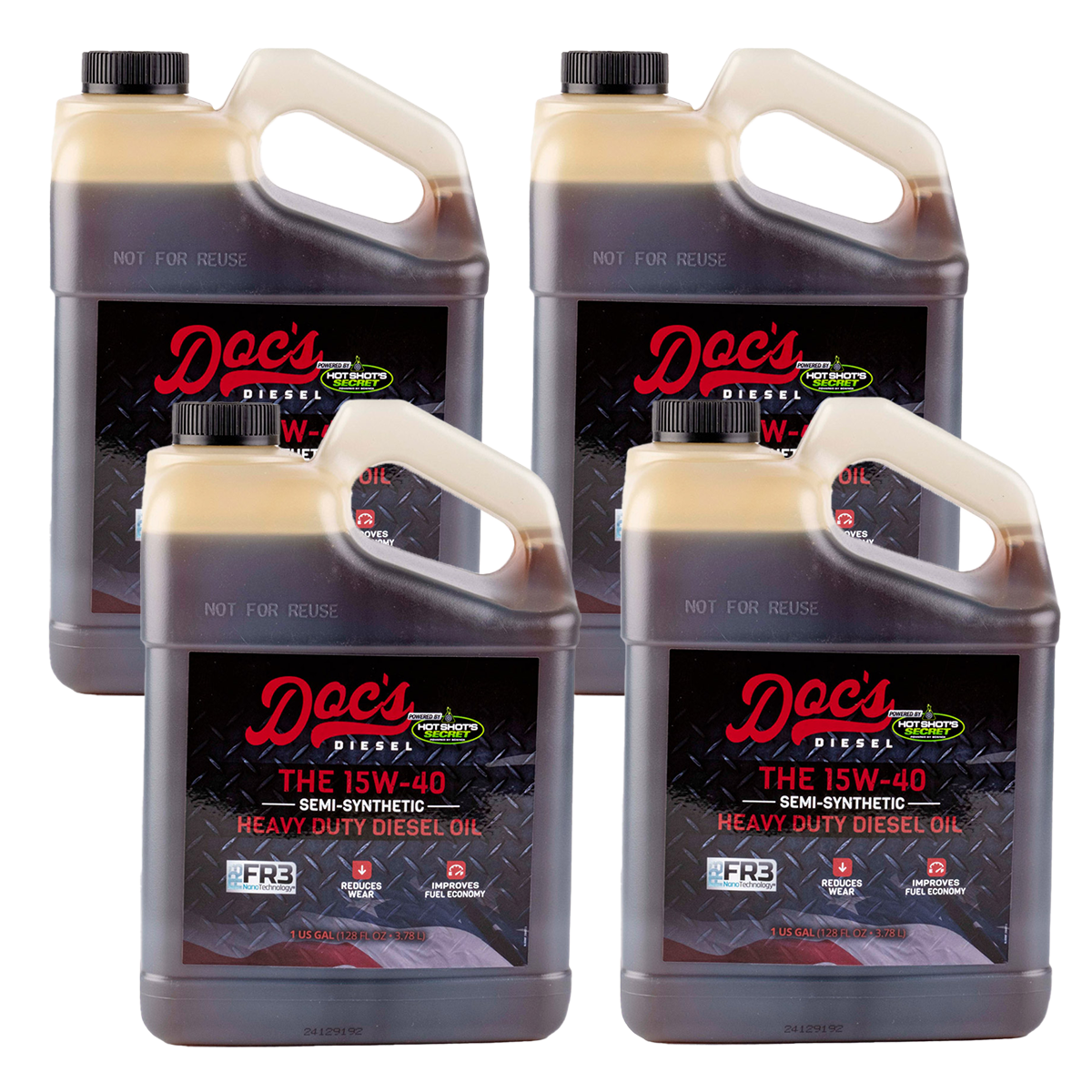 Doc's Diesel Ford 7.3L Powerstroke 15W-40 Semi Synthetic Oil Change Kit (1994-2003) - Complete Engine Protection for Heavy Duty Trucks & Towing
