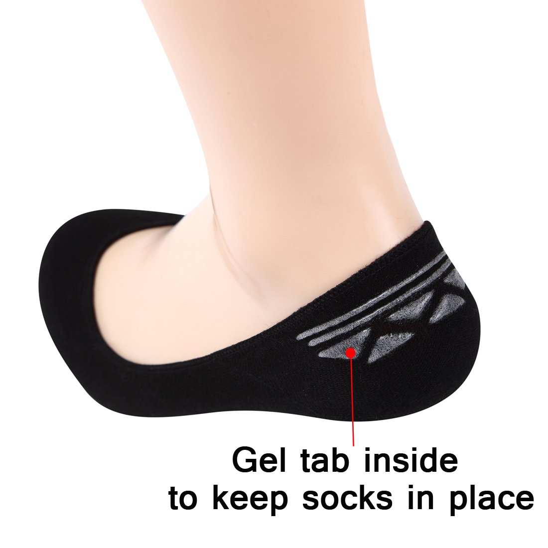 Women's No Show Socks - Ultra Low Cut Invisible Liner Socks for Flats & Boats | Non-Slip Breathable Footies | Pack of 3-8 Pairs | Perfect for Summer, Workouts & Casual Wear