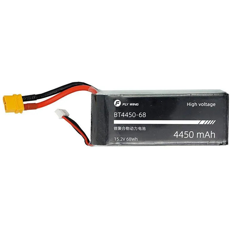 Fly Wing 4S1P 15.2V 4450mAh LiPo Battery for FW450L V2 RC Helicopter - High Performance Replacement Battery for Drone & RC Aircraft - Perfect for Aerial Photography and FPV Racing