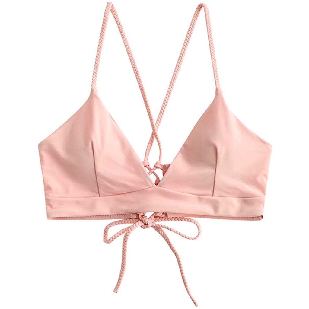 Sexy Push-Up Bikini Top for Women - Padded Bandage Swimwear with Support | Stylish Swimsuits for Tanning, Swimming & Beach Vacations | Perfect for Pool Parties, Summer Getaways & Tropical Resorts | Comfortable & Flattering for Sunbathing & Water Sports | Ideal for Beach Photos, Resort Wear & Summer Fashion