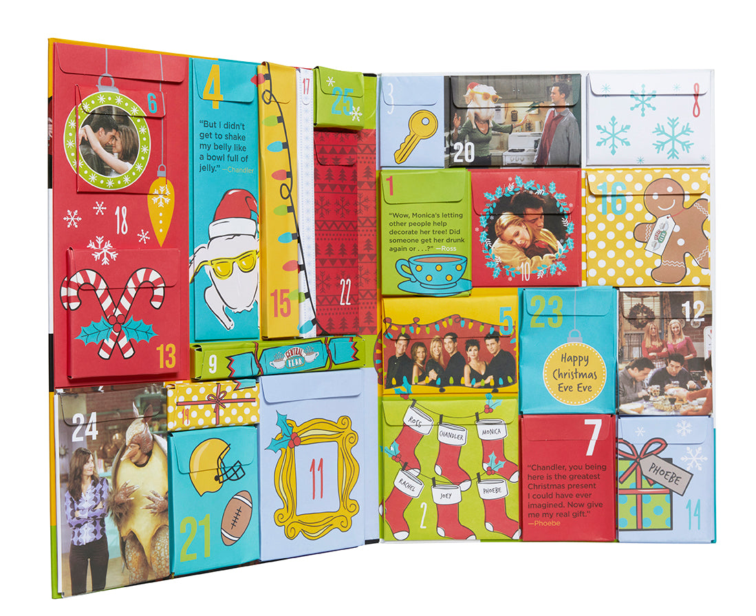 Friends: The Official Advent Calendar, Volume 2 - 24 Days of Festive Fun with Memorable Quotes & Collectibles | Perfect for Christmas Countdown, Gift Giving & TV Show Fans