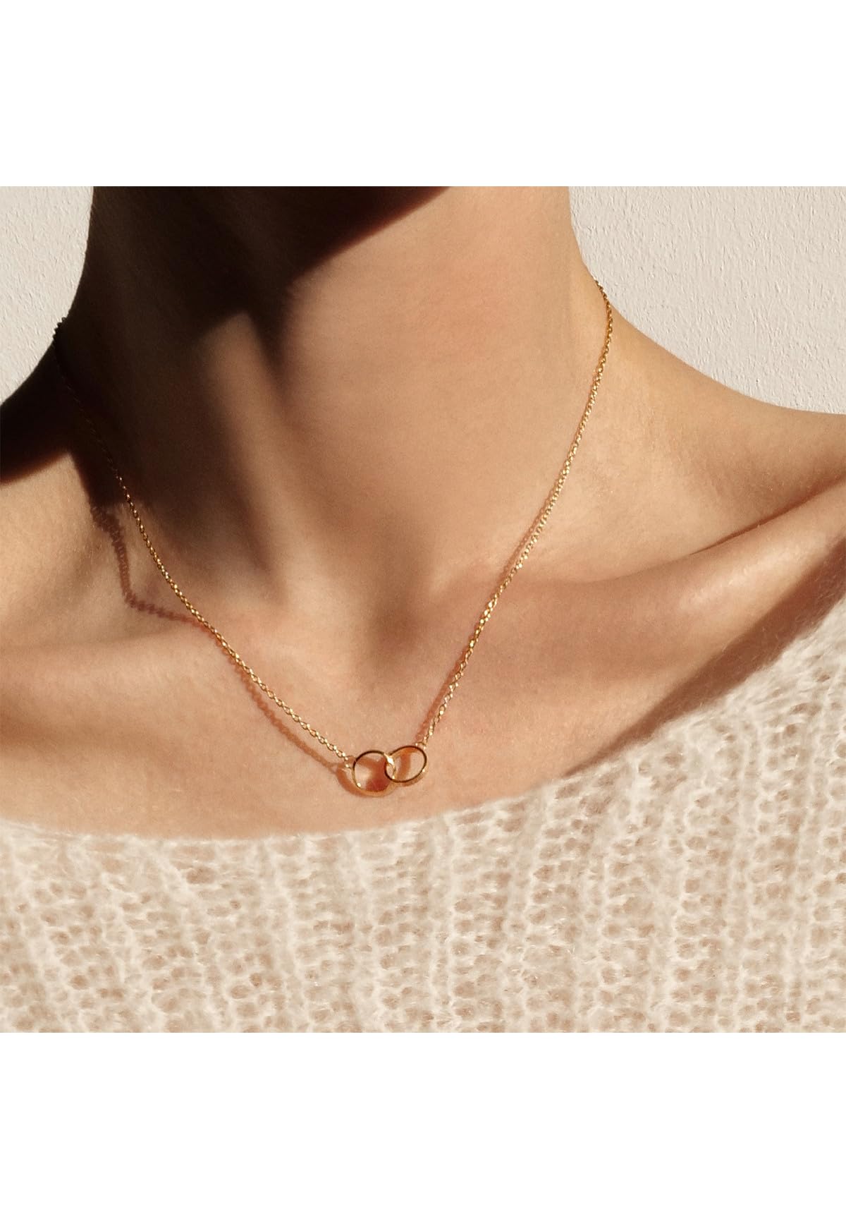 Daniel Wellington Elan Necklace - Rose Gold Plated 316L Stainless Steel Jewelry for Women | Perfect for Everyday Wear, Date Nights & Special Occasions