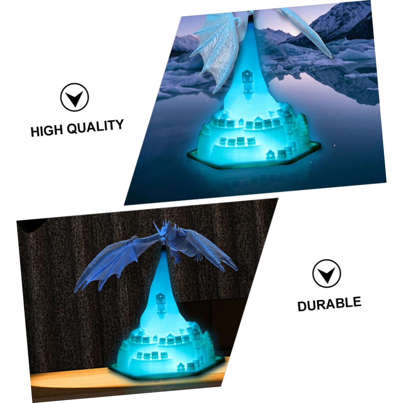 3D Printing Night Light for Girls - Cute Kids Room Decor, Child Modeling Lamp, Bedside Nightlight for Nursery, Bedroom, and Playroom - Perfect Gift for Girls Toys & Household Lighting