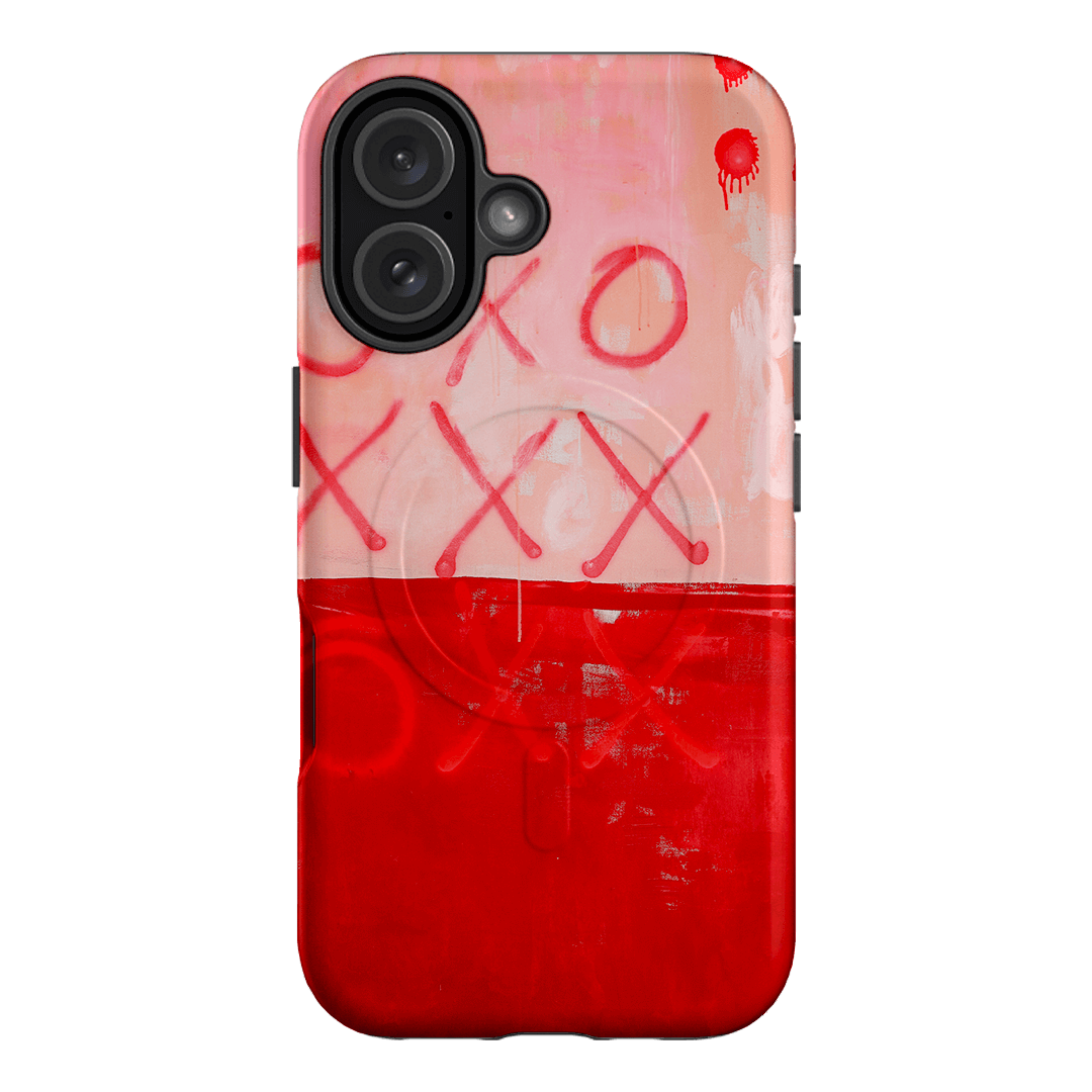 Premium Xoxo Phone Case - Shockproof & Slim Design for iPhone 15/14/13/12/11 Pro Max - Trendy Cute Protective Cover for Everyday Use, Travel & Outdoor Activities