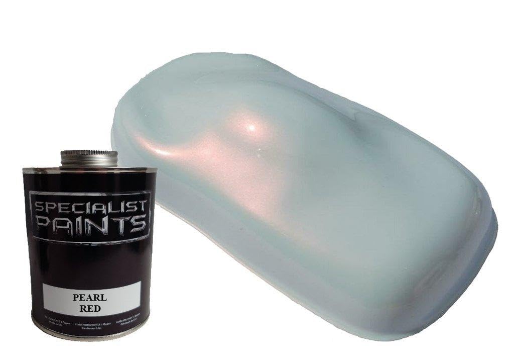 Specialist Paints Pearl Red - High Gloss Automotive Paint (1 Quart) - Perfect for Car Touch-Ups, Motorcycle Customization & DIY Projects