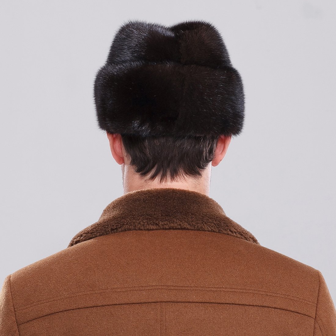 Russian Cossack Fur Hat for Women - Genuine Mink Winter Hat with Ear Flaps - Perfect for Cold Weather, Outdoor Activities & Fashion Style