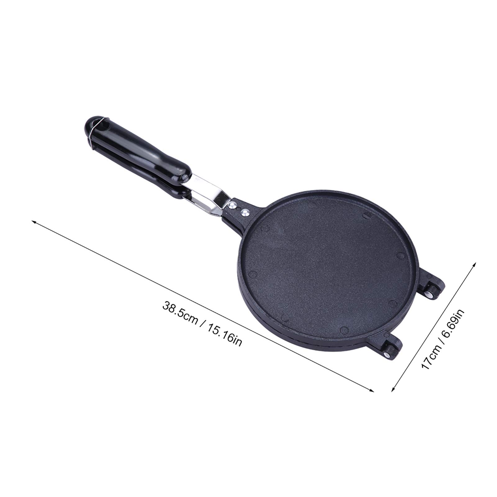 Nonstick Waffle Cone Maker - Electric Waffle Iron for Homemade Ice Cream Cones, Egg Rolls & Sweet Wafers - Perfect Kitchen Baking Tool for Gas Stove & Home Use - Great for Parties, Desserts & DIY Treats