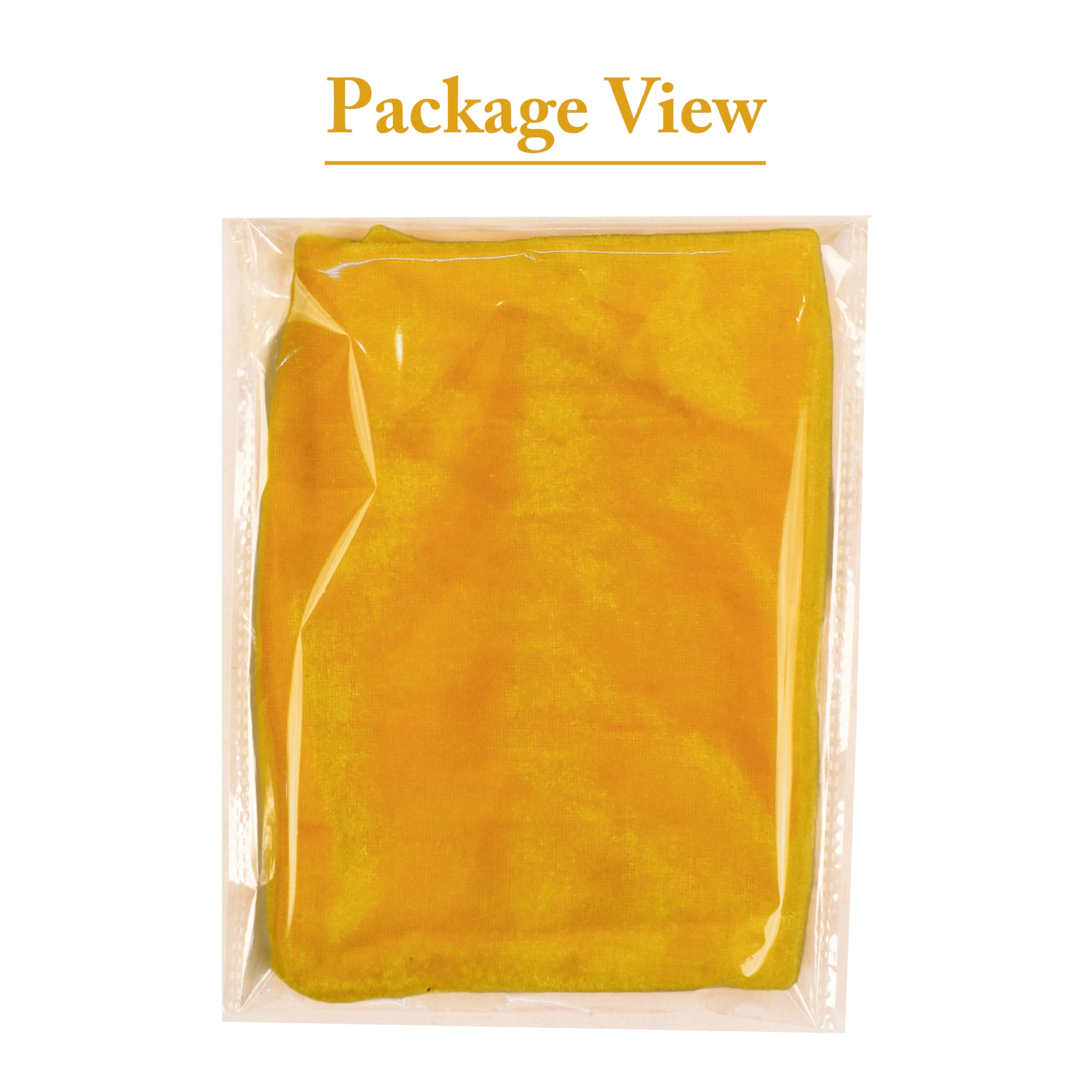 5-Piece Velvet Potli Bag Set for Wedding Return Gifts - 7x9 Inch Yellow Jewelry Pouch, Bridal Accessories & Women's Handbag for Indian Ceremonies, Parties & Special Occasions