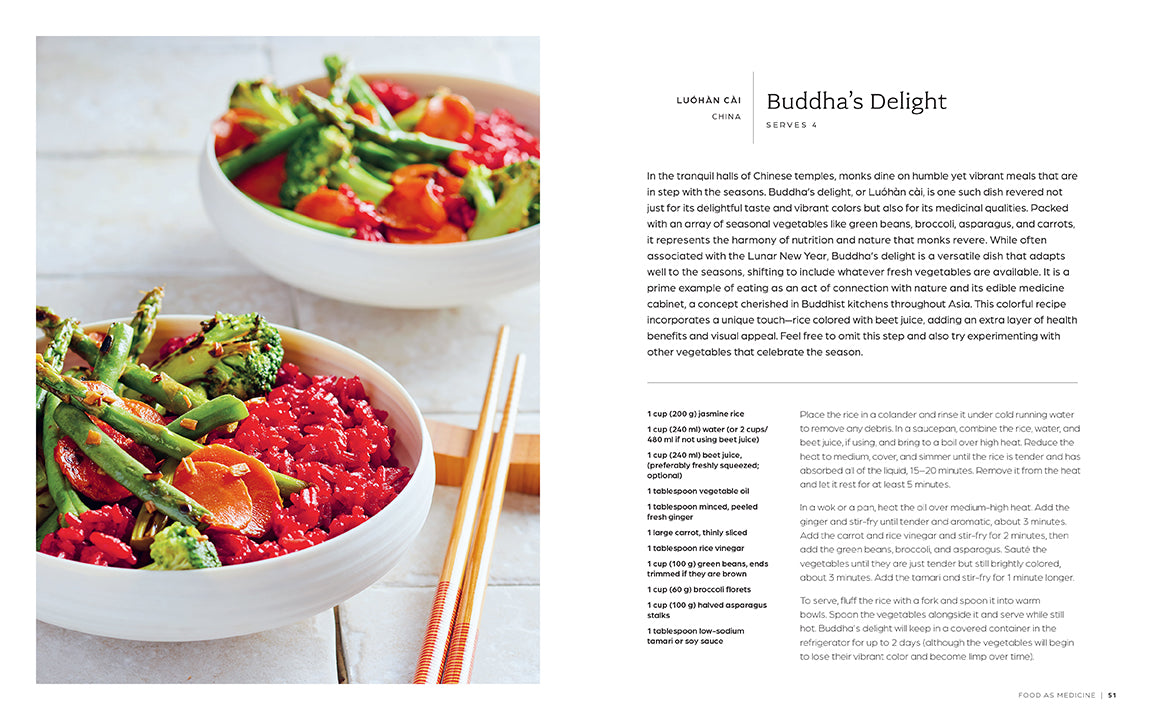 Eat Like a Monk - Healthy & Simple Meal Plan for Mindful Eating | Perfect for Meditation Retreats & Spiritual Wellness