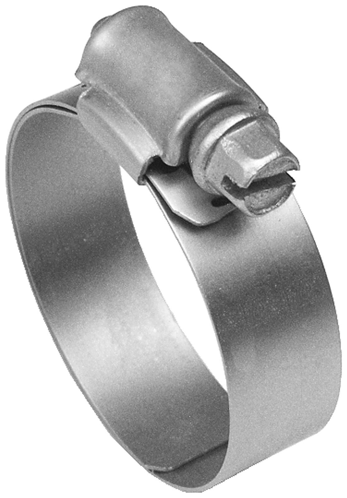 Gates 32310 Stainless Steel Hose Clamp - 1 Pack, Silver | Heavy-Duty Automotive & Marine Hose Clamp for Secure Connections | Perfect for Radiator, Fuel Line & Coolant System Applications
