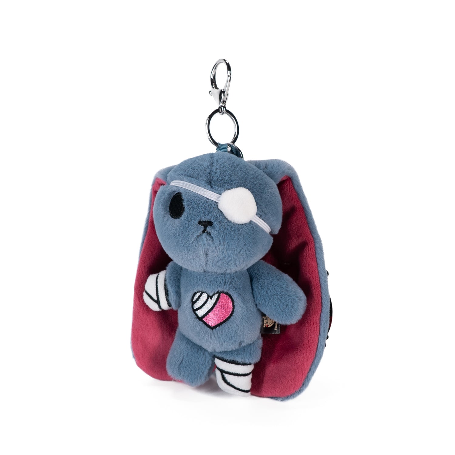 Plushie Dreadfuls Ouchie Plush Keychain - Cute Kawaii Stuffed Animal Accessory for Backpacks, Purses & Gifts | Soft Emotional Support Toy for Kids & Adults