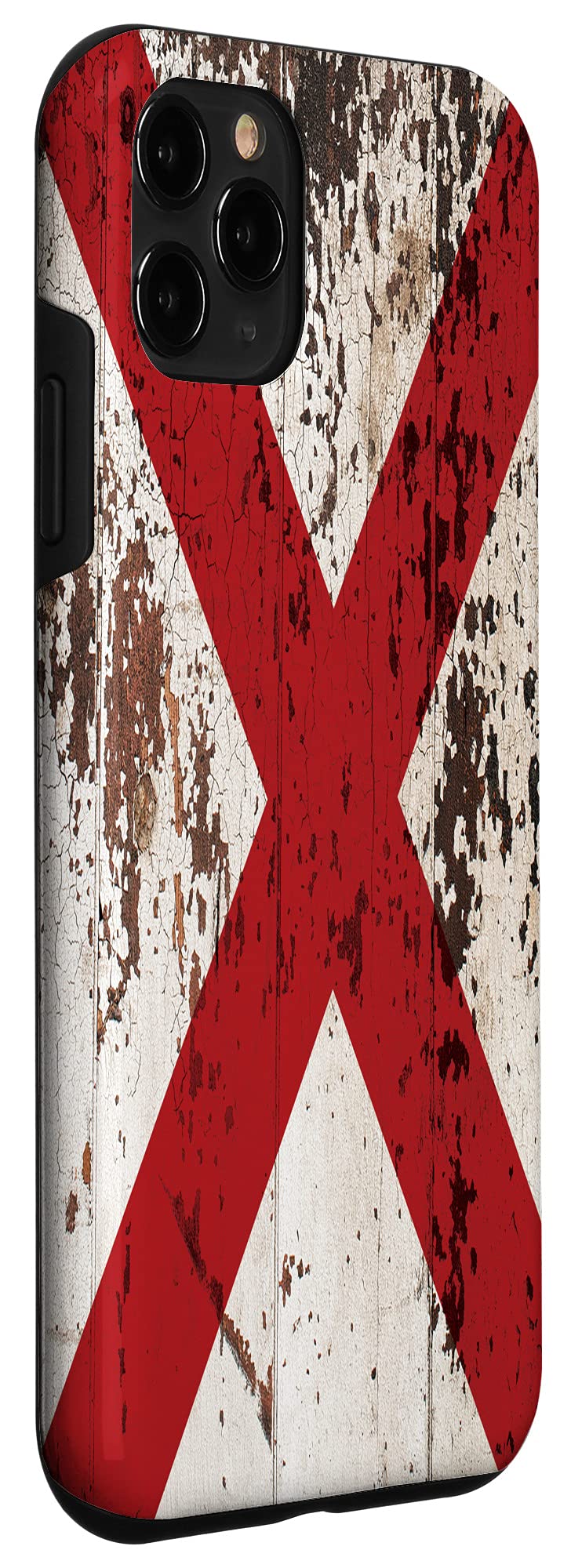 iPhone 11 Pro Case with Alabama Flag Design - Durable AL State Rustic Cover for Protection | Perfect for Travel, Daily Use & Showing State Pride