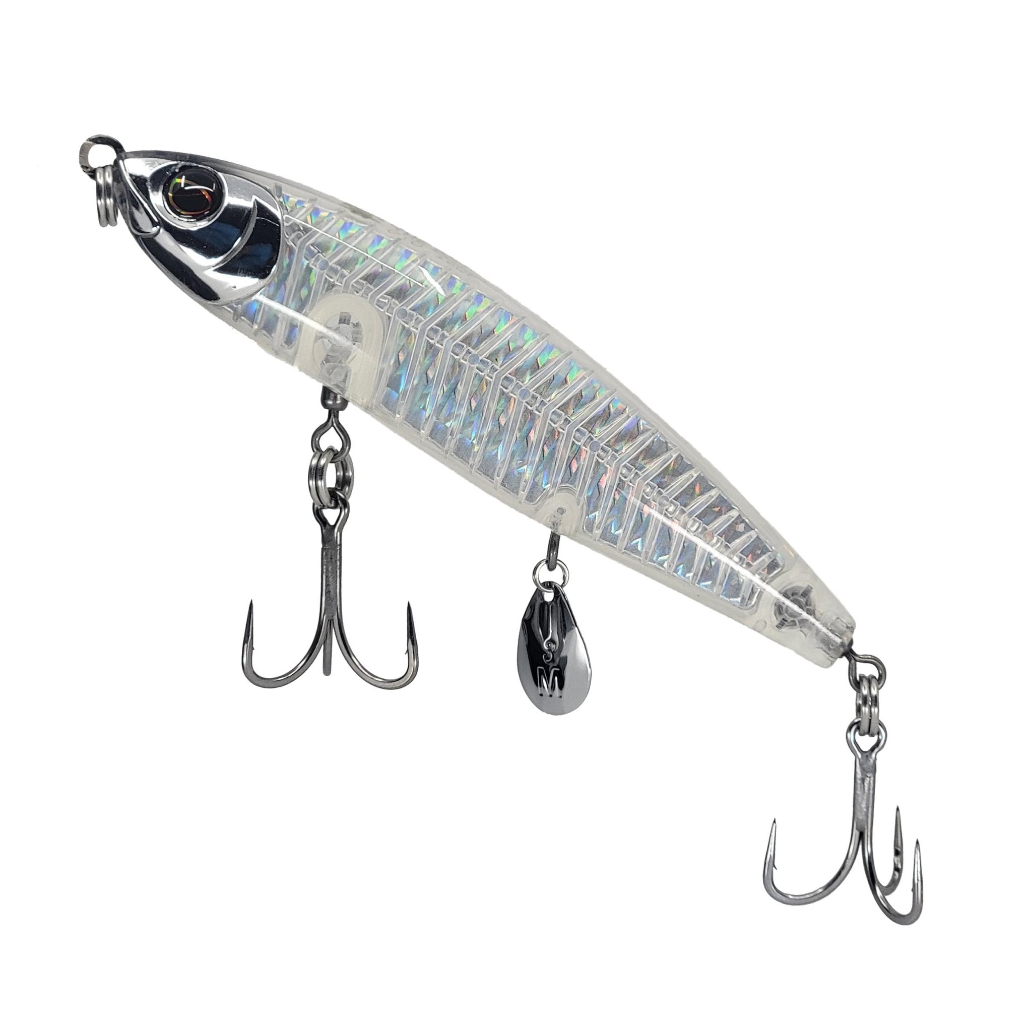 Mustad Oto Diving Pencil Stickbait Fishing Lures - Topwater Bass & Saltwater Game Fish Lure for Freshwater & Ocean Fishing