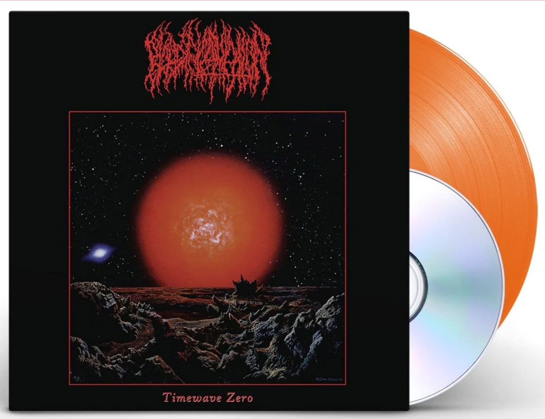 Blood Incantation - Timewave Zero (Orange Vinyl LP) | Limited Edition Heavy Metal Vinyl Record | Perfect for Metal Music Collectors & Audiophiles