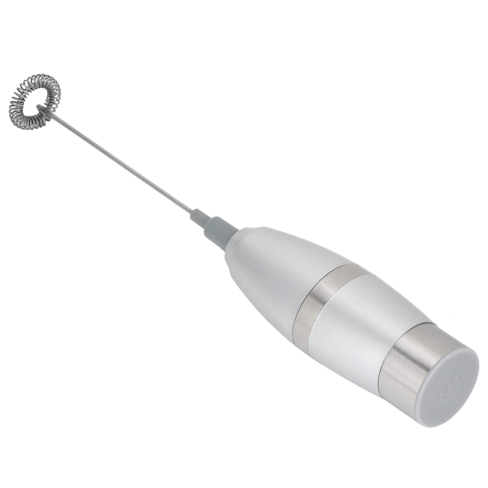 Stainless Steel Electric Egg Beater & Milk Frother - Automatic Mixer with Glass Cup - Perfect for Baking, Coffee Foam & Kitchen Mixing - Durable Kitchen Tool for Home & Professional Use