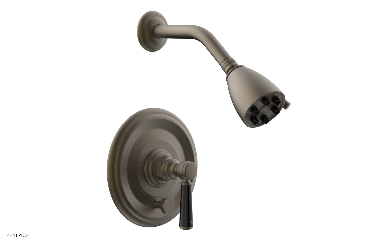 HEX TRADITIONAL Pressure Balance Shower Valve and Diverter Set - 4 160 Series (No Spout) for Bathroom Remodeling and Modern Home Upgrade