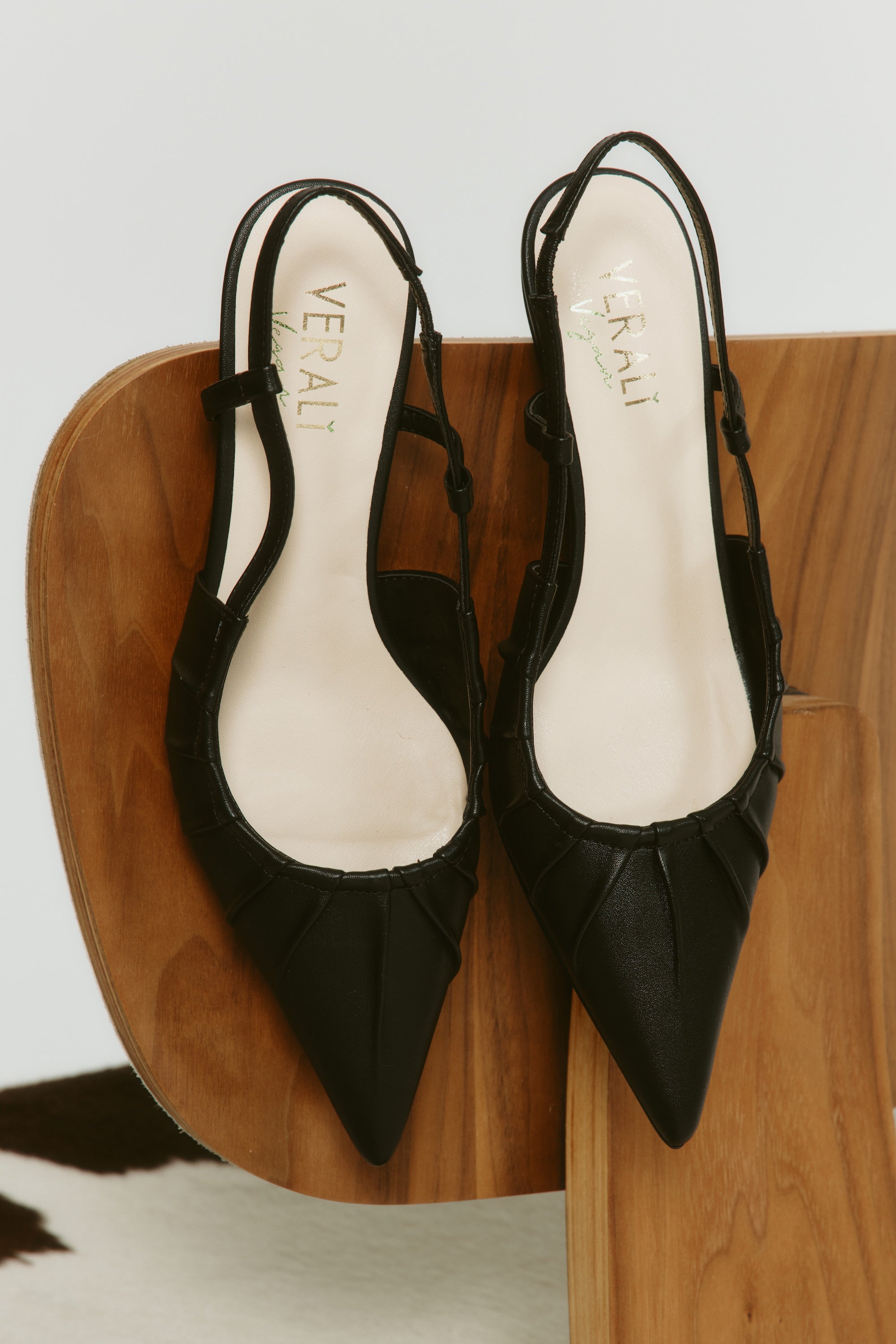 Lucius Slingback Kitten Heels for Women - Comfortable Low Block Heel Sandals with Ankle Strap | Perfect for Office, Wedding & Summer Outfits