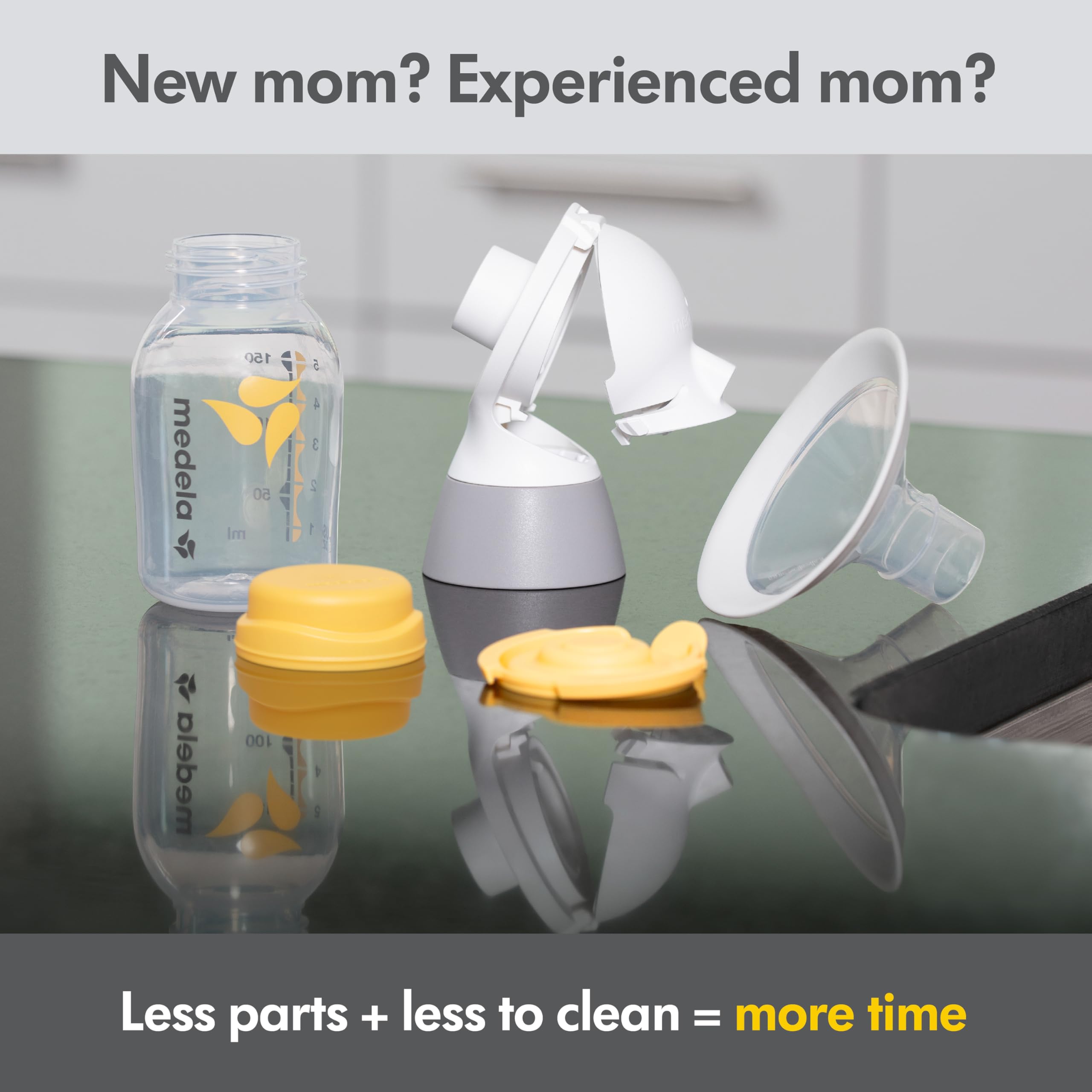 Medela Pump in Style Advanced Breast Pump Starter Kit - Double Electric Breast Pump with 4 Bottles & Accessories for Comfortable Breastfeeding at Home or Work