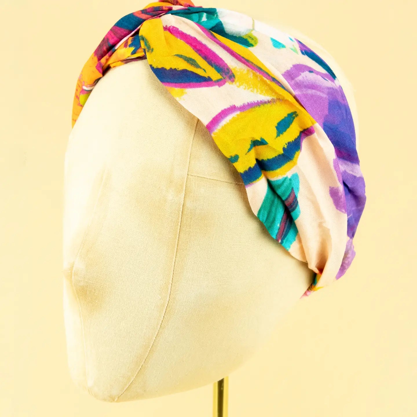 Floral Frenzy Stretchy Headband for Women - Adjustable Hair Band for Running, Yoga, Workouts & Fashion Accessories