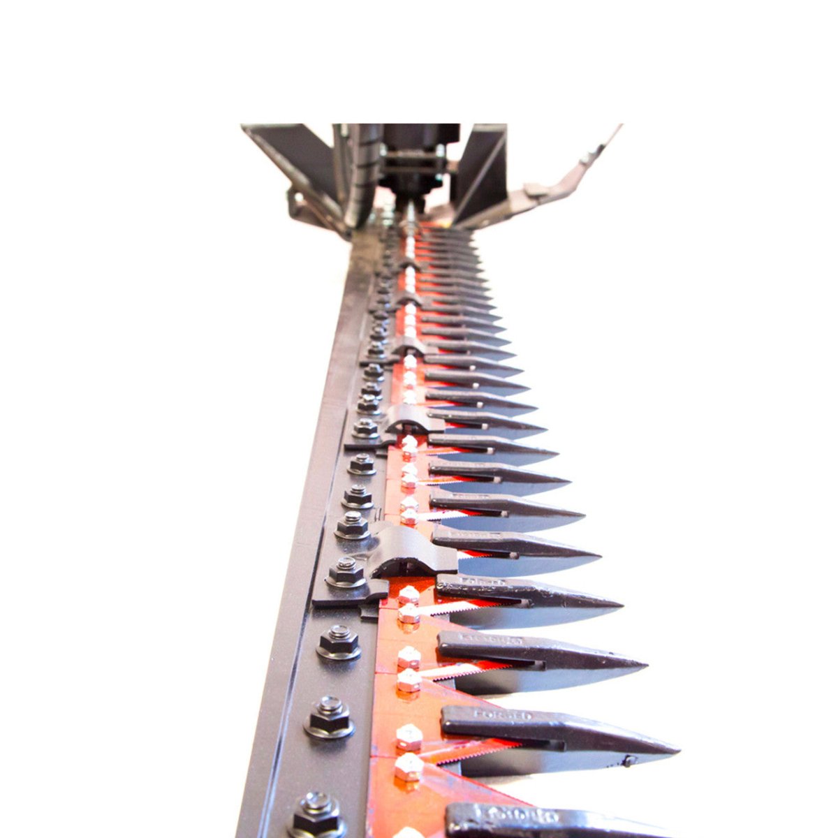 7 Ft. Sickle Bar Mower Attachment for Excavators - Heavy-Duty Brush Cutting & Land Clearing Tool for Farms, Construction & Roadside Maintenance