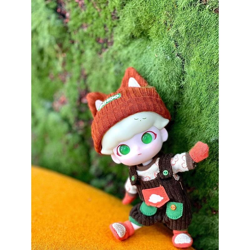 DIMOO Fox In The Woods Collectible Action Figure - Cute Animal Toy for Display, Gift & Anime Collection - Perfect for Home Decor, Office Desk & Fantasy Scene Diorama