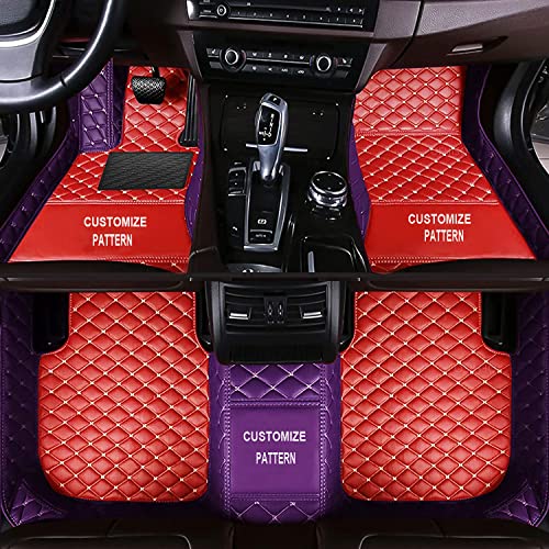Purple with Red