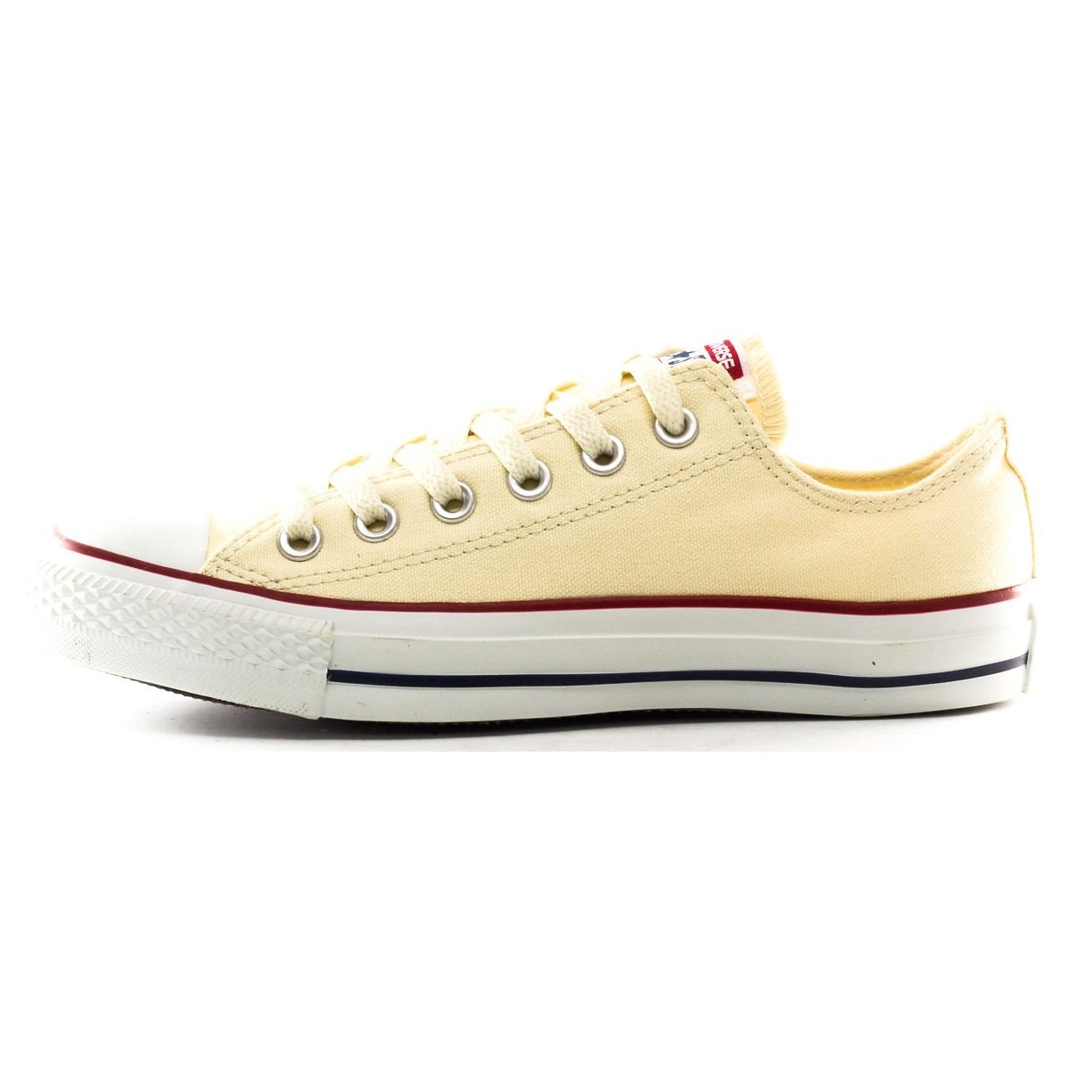 Converse Chuck Taylor All Star Low Top Unisex Sneakers - Natural White Canvas Shoes for Men & Women | Casual Wear, Street Style & Everyday Comfort