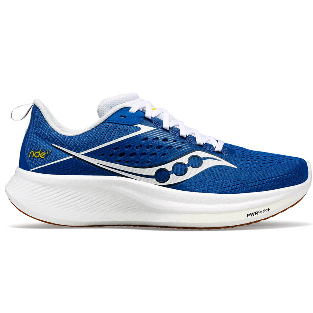 Men's Saucony Ride 17 Running Shoes - Lightweight Cushioned Sneakers for Men - Perfect for Jogging, Training & Daily Wear