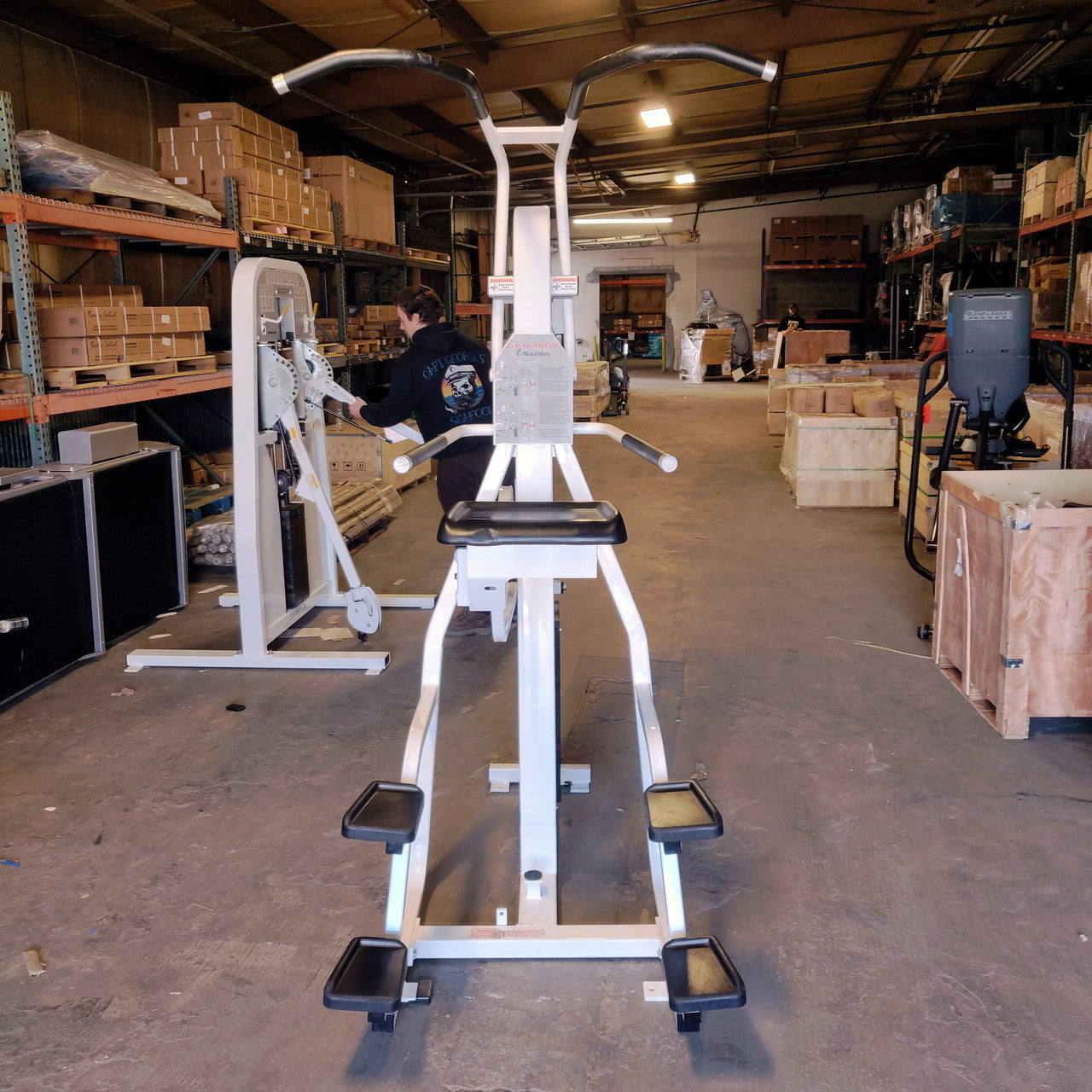 Nautilus GRAVITRON Assisted Dip & Chin Up Machine - Home Gym Strength Training Equipment for Upper Body Workouts