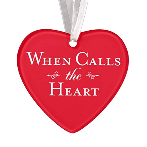 Hearties When Calls The Heart Red Christmas Ornament - Festive Holiday Decor for Tree, Gift, and Home Decoration