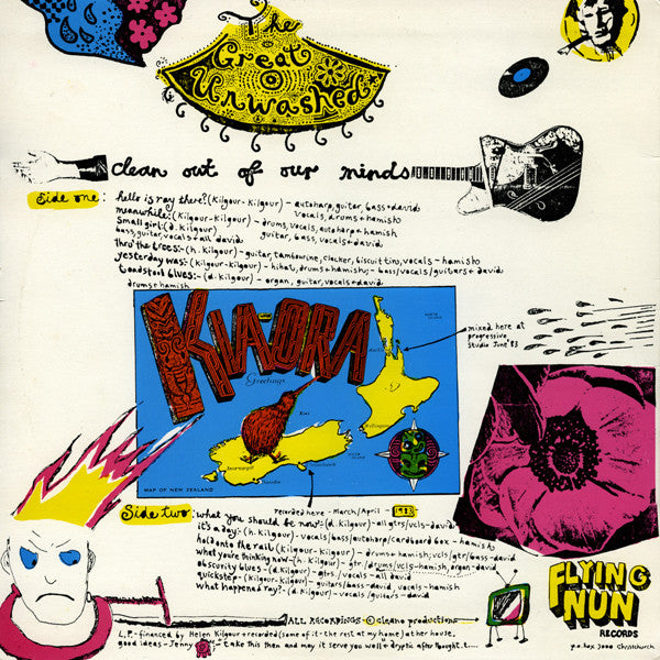 BIG 001 The Great Unwashed - Clean Out of Our Minds Vinyl Record (1983) | Punk Rock Music Album for Collectors & Vintage Music Lovers | Perfect for Home Listening & Music Collections