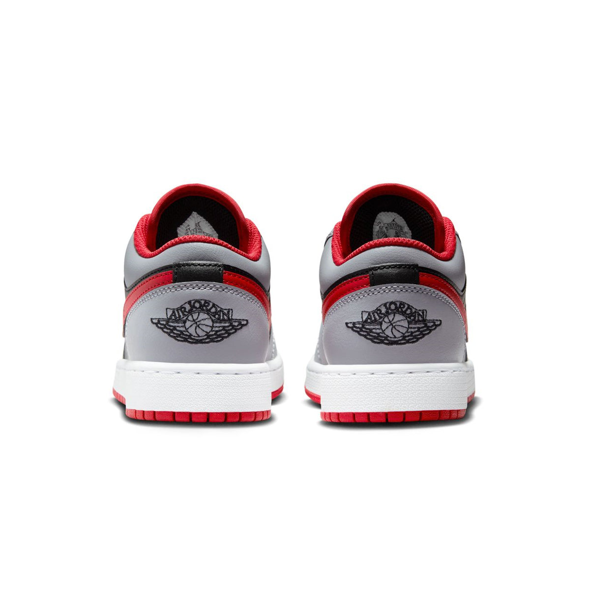Air Jordan 1 Low 'Black Light Smoke Grey' Sneakers - Men's Basketball Shoes for Casual Wear & Street Style Fashion