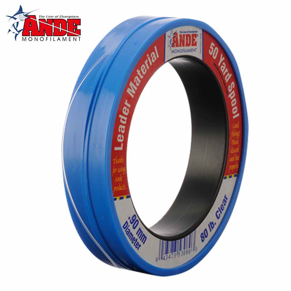 Ande Premium Clear Leader Wrist Spools - High Visibility Fishing Line Storage for Saltwater & Freshwater Anglers - Perfect for Fly Fishing, Trolling & Ice Fishing Adventures