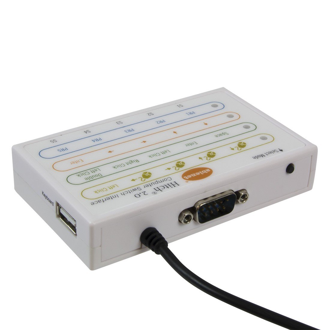 AbleNet Hitch 2.0 Computer Switch Interface - Assistive Technology Device for Special Needs (Model 10000021) | Perfect for Accessibility, Education & Home Use