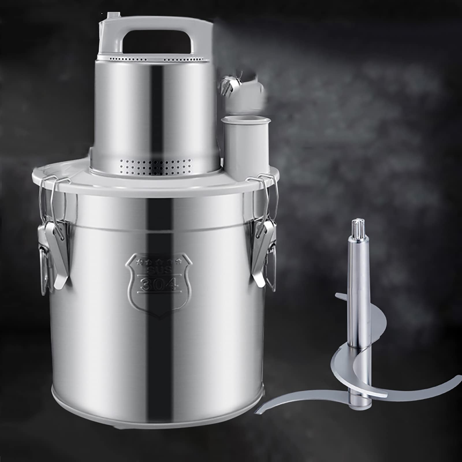 Hailland 12L Electric Food Chopper & Mini Processor – Onion, Vegetable, Garlic Chopper for Home & Commercial Use – Large Capacity for Dumpling Filling, Meal Prep & Food Processing (Model M)
