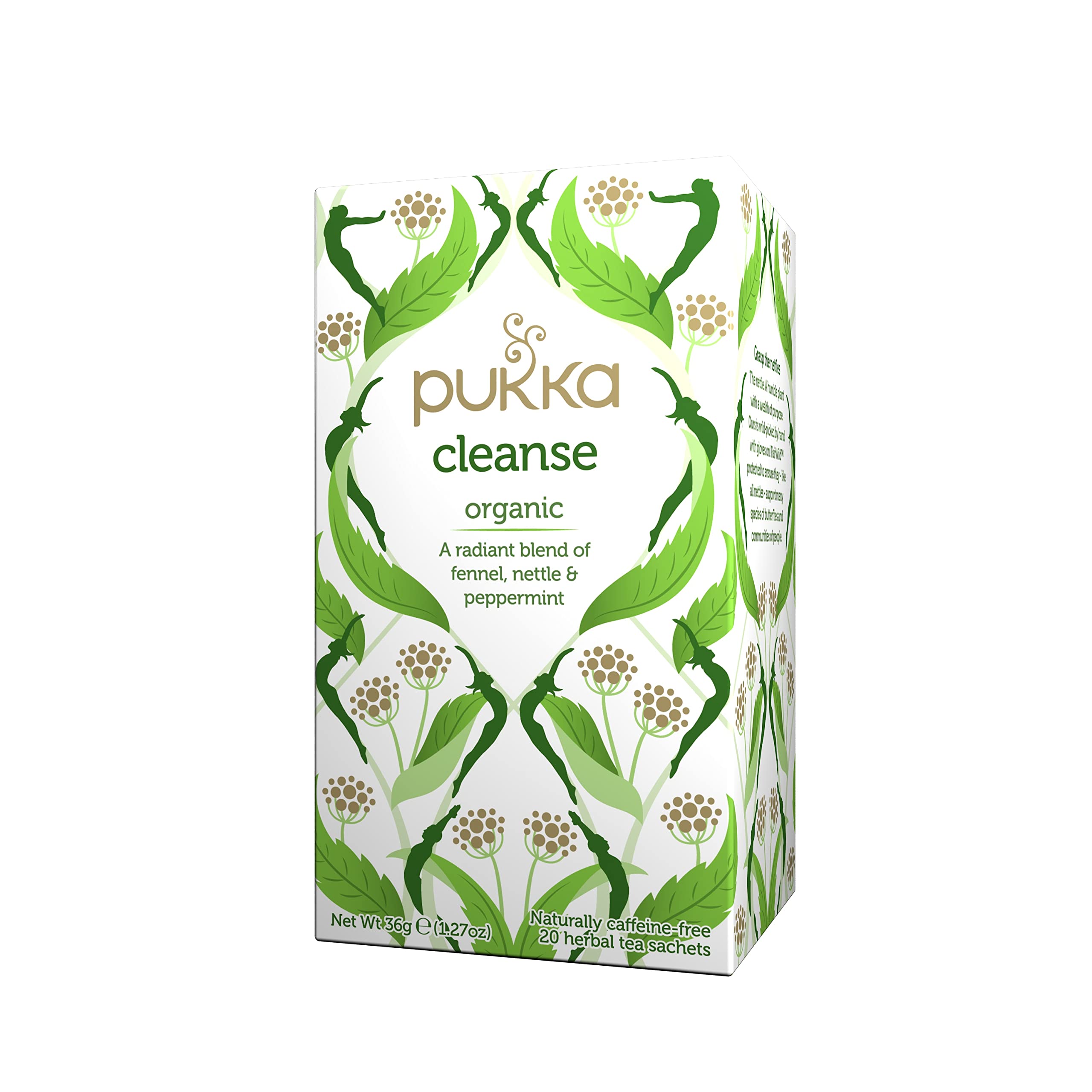Organic Pukka Herbal Detox Tea - 20 Tea Bags for Daily Cleansing & Wellness | Perfect for Morning Rituals, Afternoon Relaxation & Evening Wind-Down