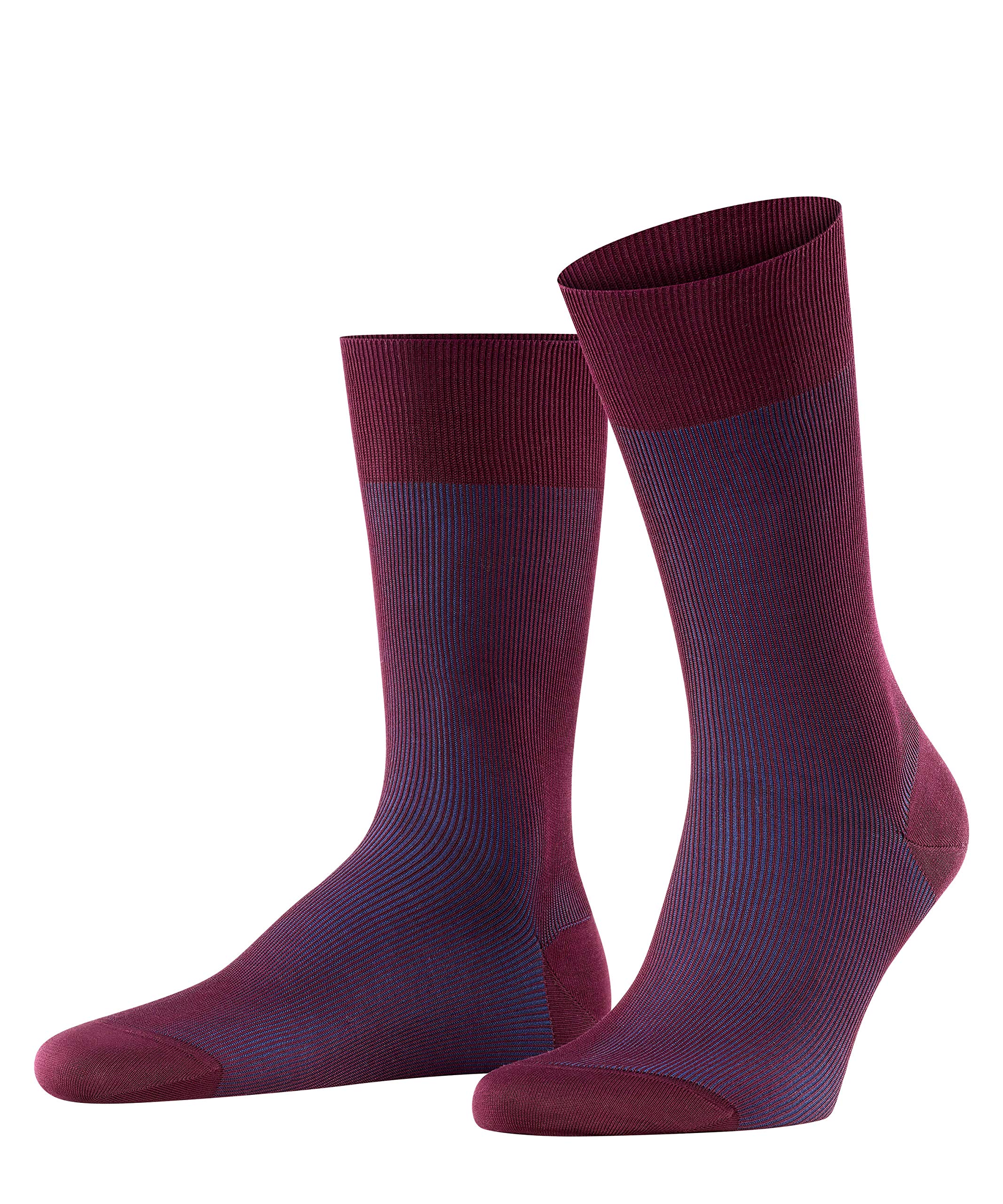 FALKE Men's Cotton Shadow Socks - Breathable & Comfortable Dress Socks for Business & Casual Wear - 1 Pair (Multiple Colors Available) - Perfect for Office, Travel & Everyday Use