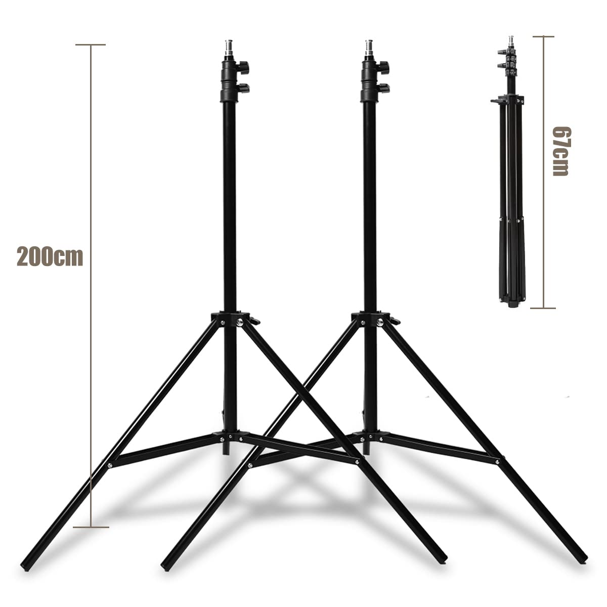 Godox Professional 180W Studio Strobe Lighting Kit (2 Monolights) - 5600K Daylight Balanced, Includes Flash Trigger, Softbox & Light Stands - Perfect for Portrait, Product & Fashion Photography