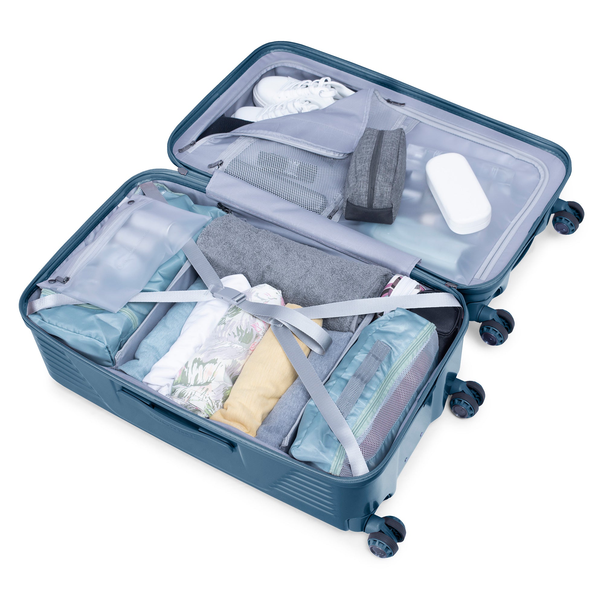 Ultimax II Medium Trunk - Durable Travel Luggage for Men & Women - Perfect for Airplane Carry-On, Road Trips & Business Travel