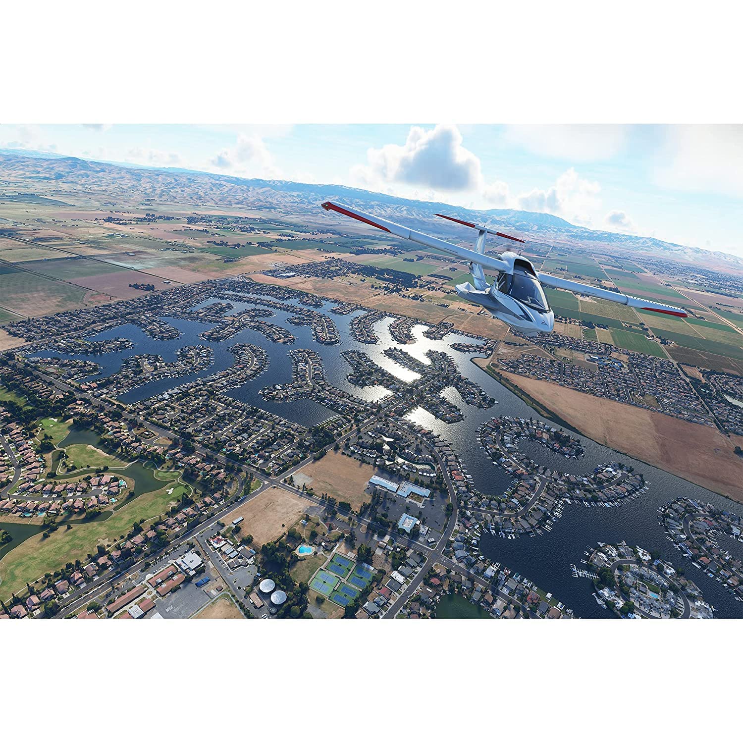 Microsoft Flight Simulator 40th Anniversary - Premium Deluxe Edition | Xbox & Windows 10 PC Download Code | Flight Simulation Game for Aviation Enthusiasts & Beginners