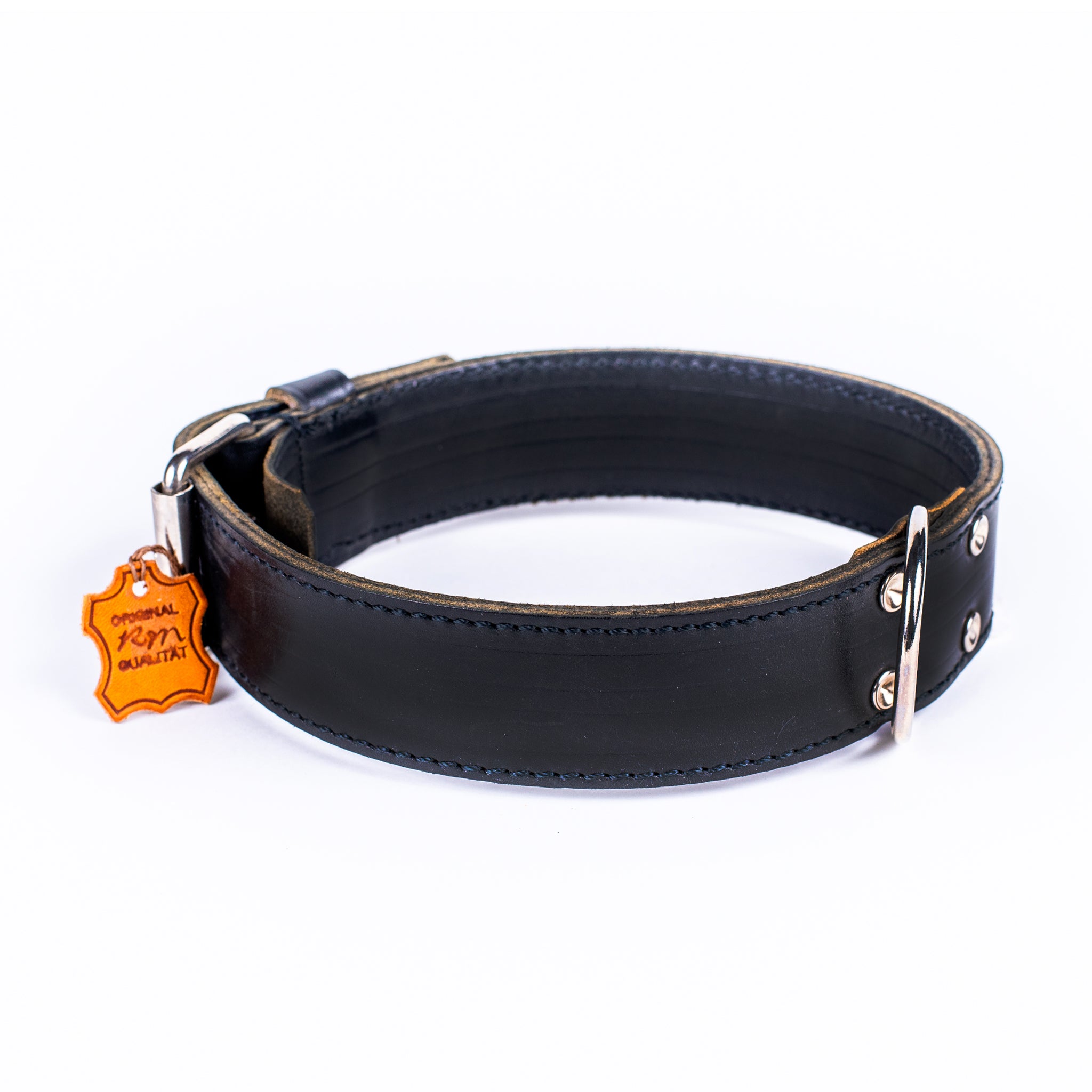 Premium German Leather Dog Collar - Durable, Adjustable & Stylish for Small, Medium & Large Breeds - Perfect for Walks, Training & Everyday Use