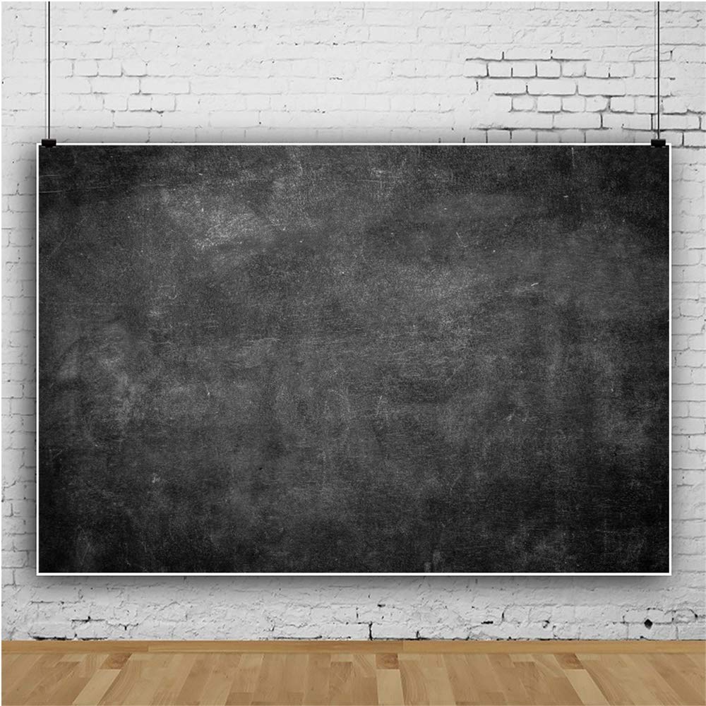 YongFoto 7x5ft Abstract Photography Backdrop - Black Grey Concrete Wall Background with Grunge Texture | Old Cement Wall Photo Studio Backdrop for Professional Newborn, Baby & Child Portraits | Perfect for Birthday, Maternity & Family Photo Shoots