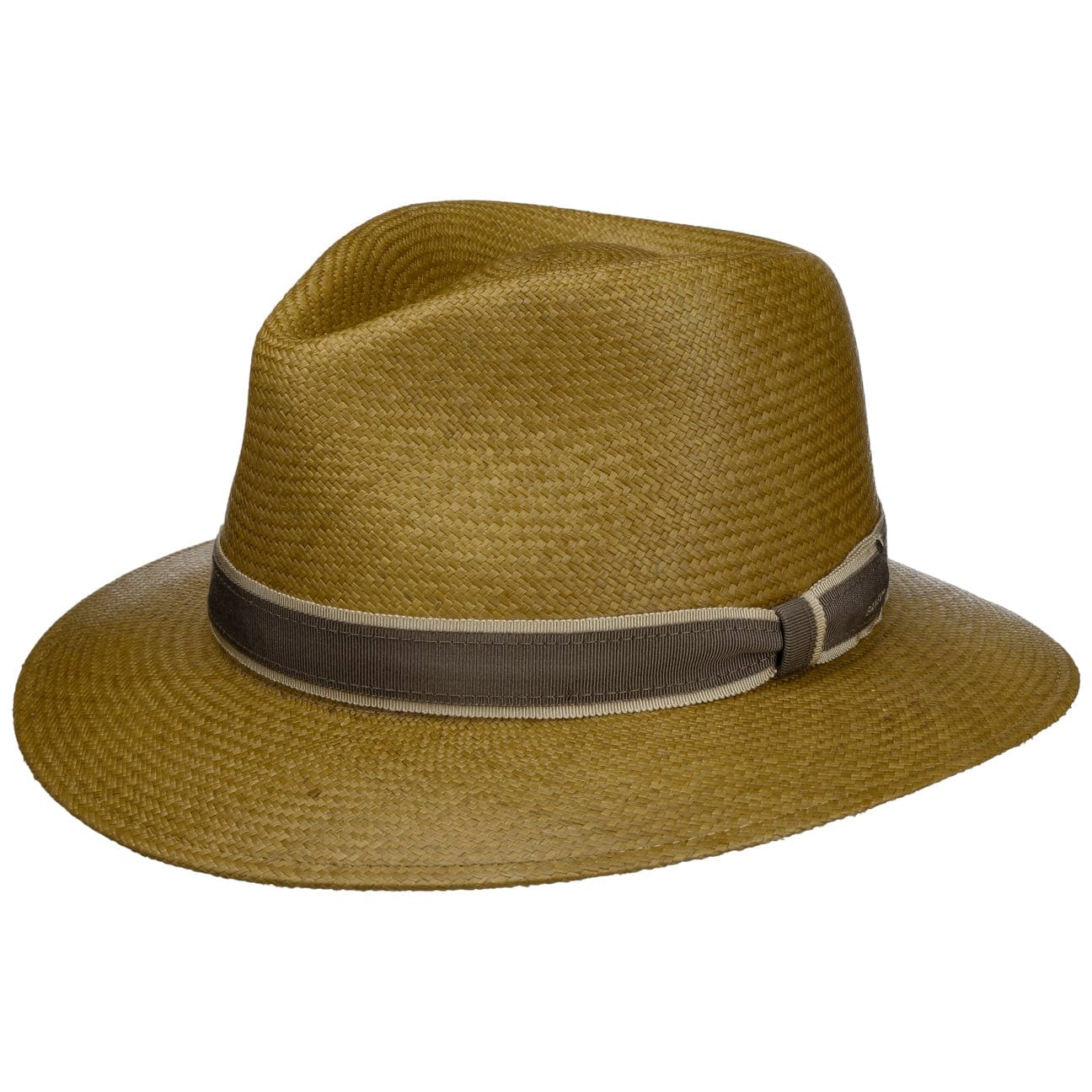 Brooks Panama Hat by Bailey 1922 - Premium Straw Fedora Hat for Men & Women - Perfect for Beach, Summer Outfits & Outdoor Events