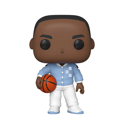 Funko Pop! Michael Jordan #75 UNC Basketball Warm Up Vinyl Figure - Collectible NBA Memorabilia for Fans & Gift for Basketball Lovers - Perfect for Display, Office Decor, and Sports Collections