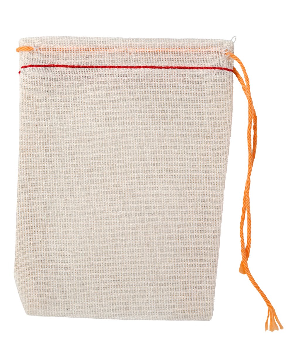 Premium 50-Pack Small Muslin Drawstring Bags 2.75
