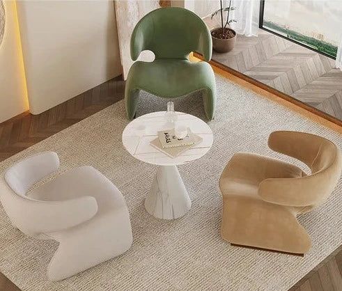 Modern Designer Living Room Sofa Chair - Comfortable Lounge Chair for Small Spaces, Dorm Rooms & Apartments - Perfect for Relaxing, Reading & Watching TV